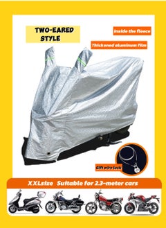 TNGames Thickened Bike Cover｜XXL Size Upgraded Version 300D Oxford Fabric Full Protection｜Waterproof/Dual Lock Anti-Theft｜Universal for Mountain Bikes, E-Bikes & Motorcycles  - Image 1