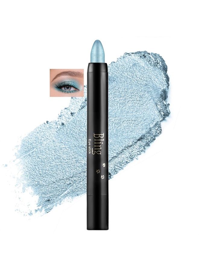 Boobeen Eyeshadow Pencil Crayon Waterproof Eyeshadow Stick Shimmer Cream Eyeshadow Pen Create Glitter Eye Makeup, Easy to Use - Image 1