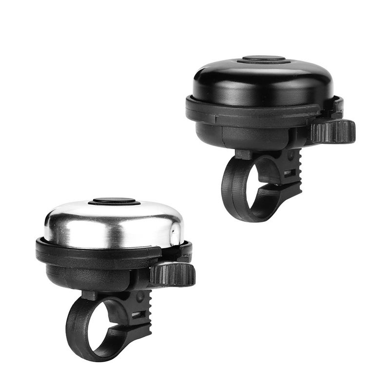 Accmor Classic Bike Bell, Aluminum Bicycle Bell, Loud Crisp Clear Sound Bicycle Bike Bell for Adults Kids - Image 1