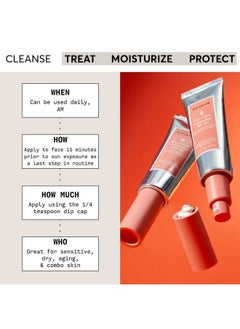 NATURIUM Dew-Glow Moisturizer Spf 50 Pa++++, Daily Moisturizing Sunscreen & Face Primer, Skin Protector With Dewy Finish, 1.7 Oz  - Image 1