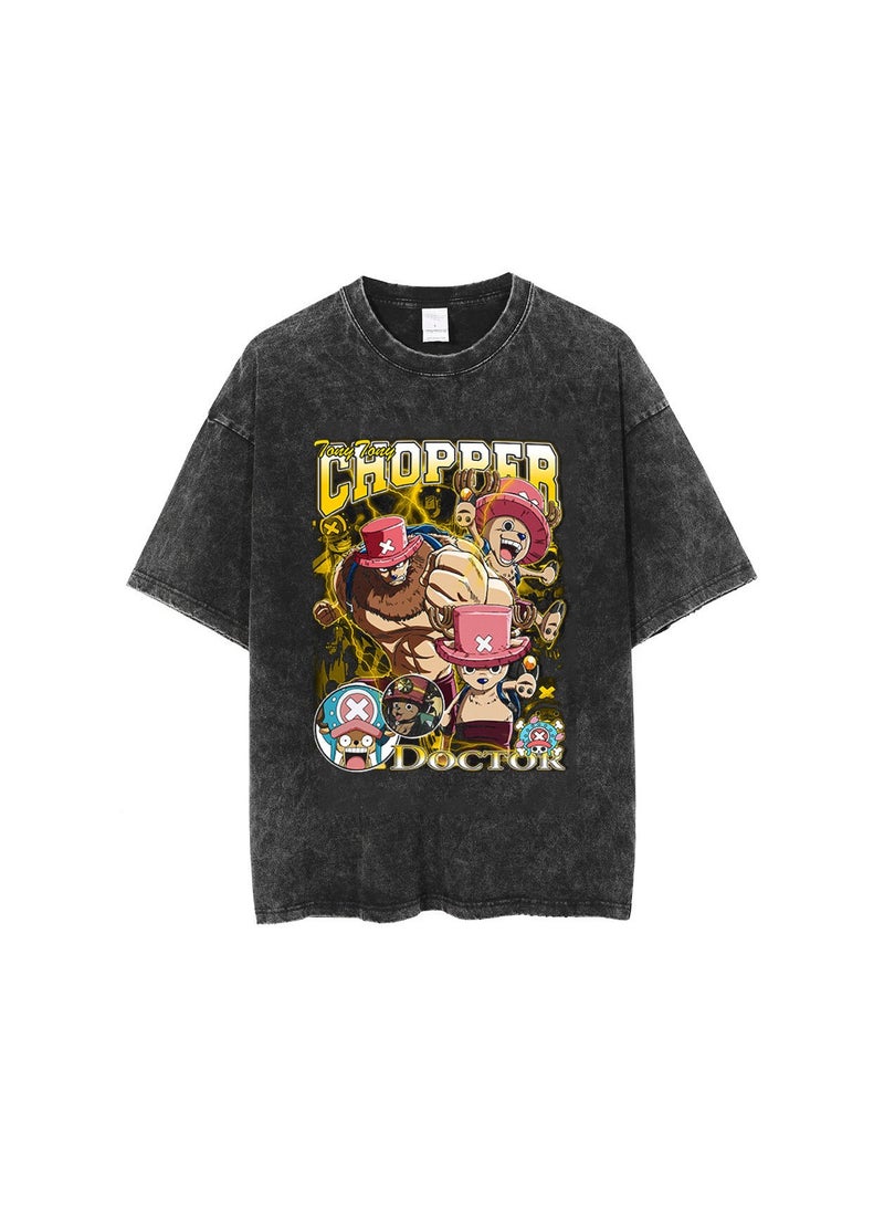 KUYING One Piece Short Sleeved T-Shirt 