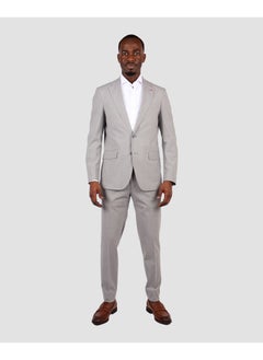 D'S DAMAT DS Damat Light Grey Classic Suit -86% Wool  - Image 2