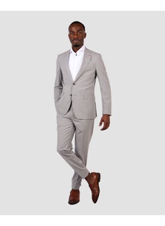 D'S DAMAT DS Damat Light Grey Classic Suit -86% Wool  - Image 3