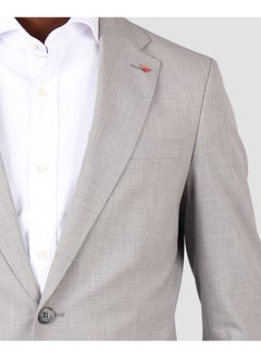 D'S DAMAT DS Damat Light Grey Classic Suit -86% Wool  - Image 4