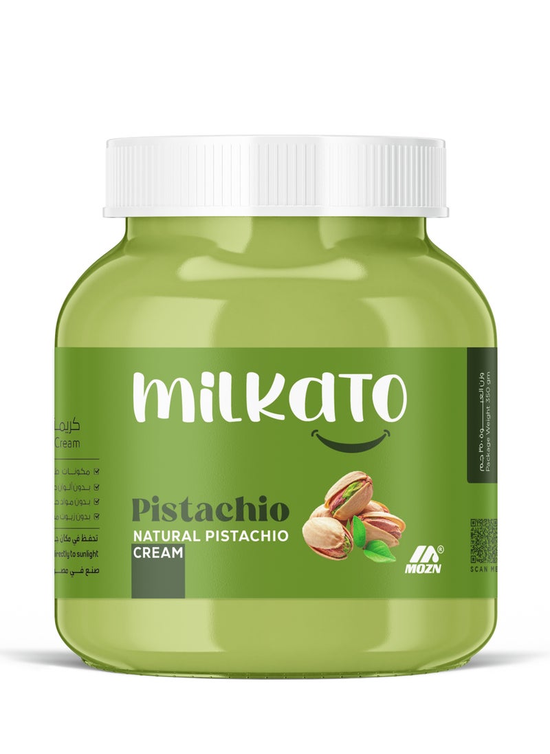 Milkato Pistachio Spread 350 gm ( Premium Quality )  - Image 1