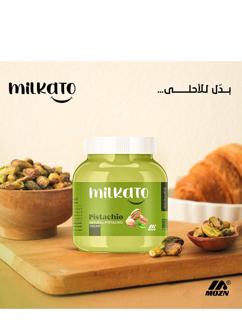 Milkato Pistachio Spread 350 gm ( Premium Quality )  - Image 3