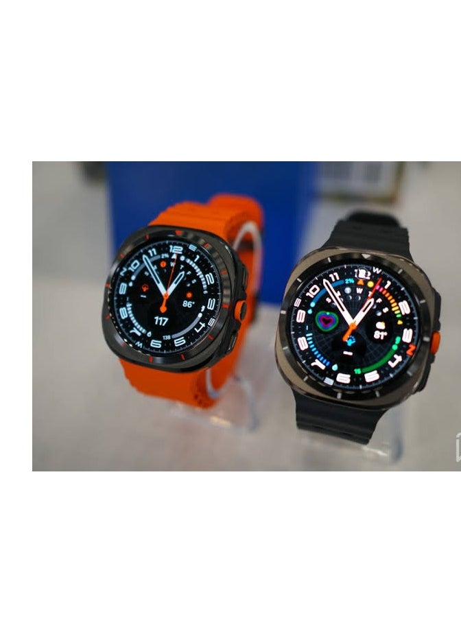 Ultra - Smart Ultra Watch is a very distinctive watch, similar to Samsung. color orange - Image 1