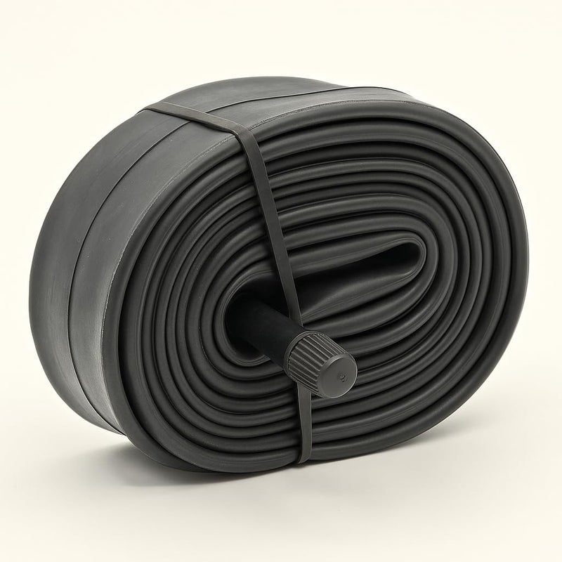 DURO 20 Inch Bicycle Inner Tube 20x1.75 (47-406) with Schrader Valve AV35 | Heavy Duty Butyl Rubber Tube for Bikes, Mountain Bikes, Wheelchairs, Scooters & Trolleys | Made in Thailand - Image 2