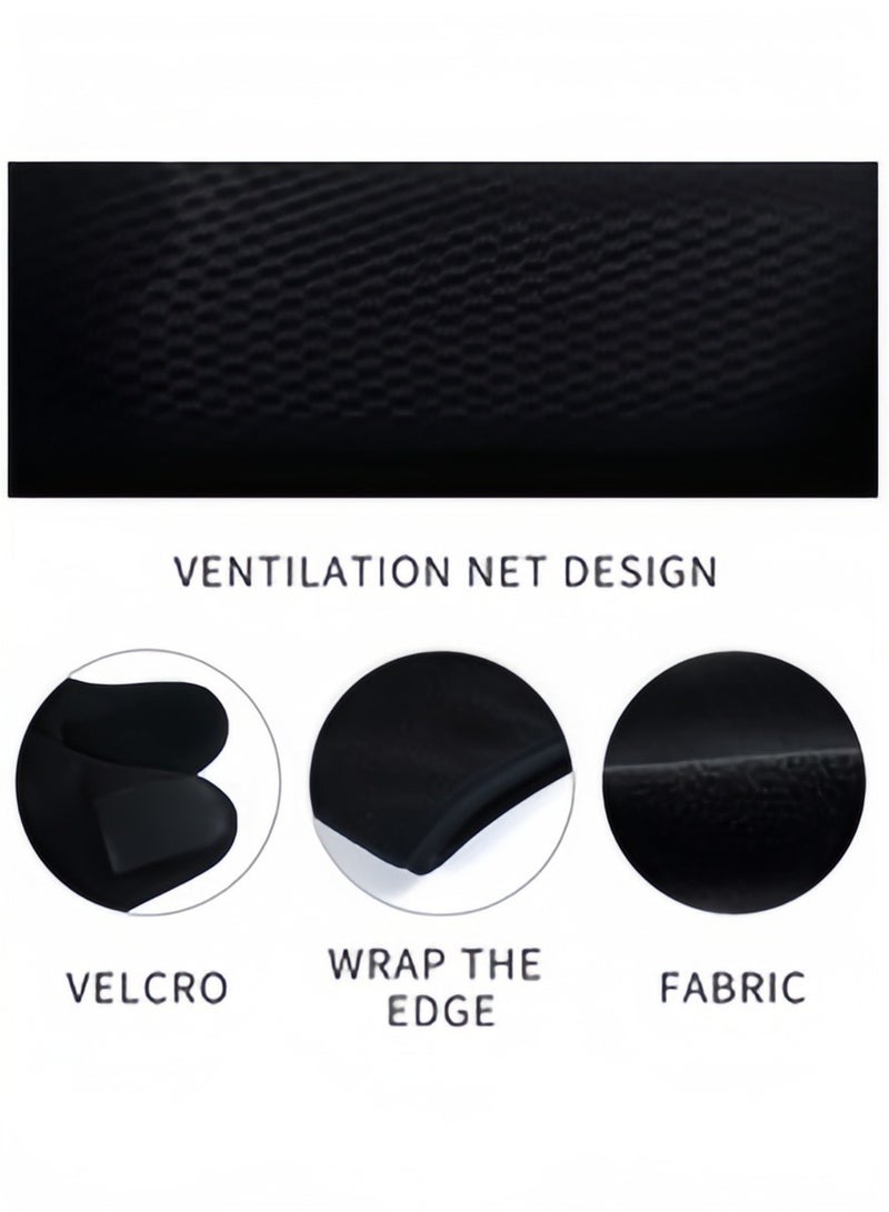 قناع نصف وجه مقاوم للرياح للرجال والنساء للدراجات وألواح التزلج والدراجات النارية والرياضات الشتوية الخارجية وجيد التهوية - Image 5