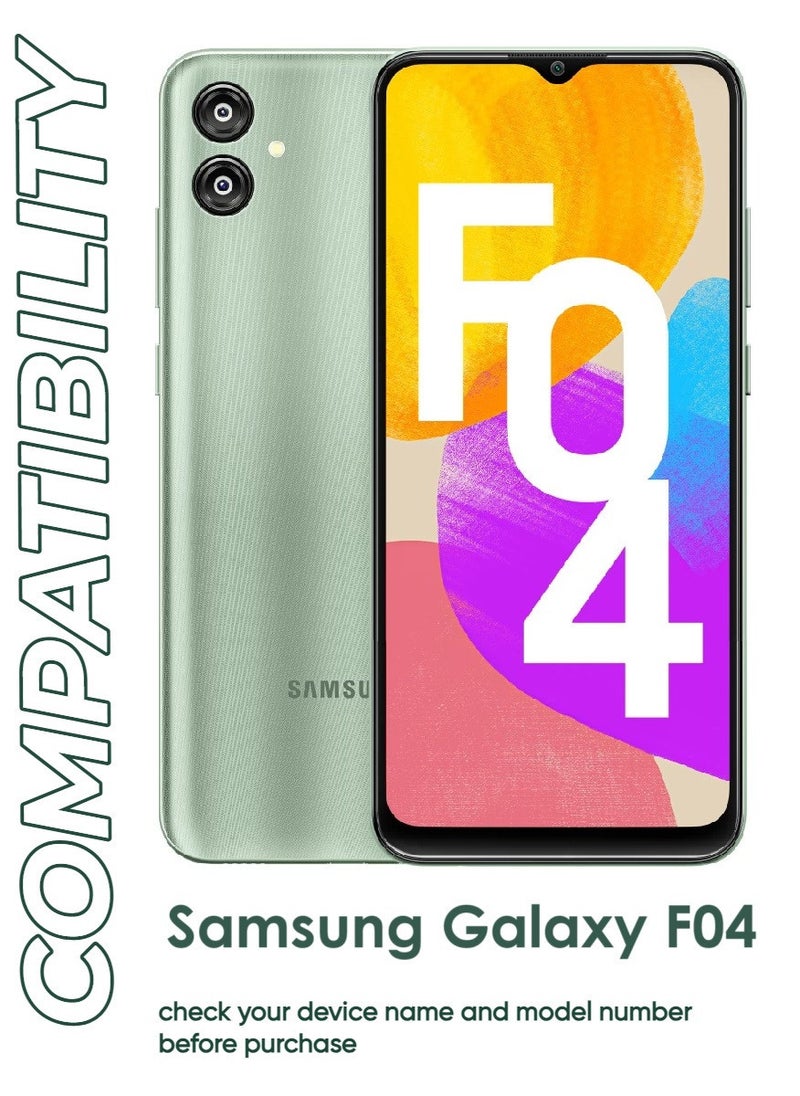 ACLIX 3 Pieces Antistatic ESD Dustproof Premium Quality High Definition Tempered Glass Screen Protector Designed For Samsung Galaxy F04 - Image 3