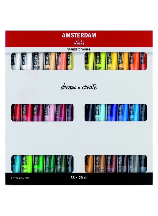 Amsterdam Acrylic Standard Series Paint Set 36x20ml