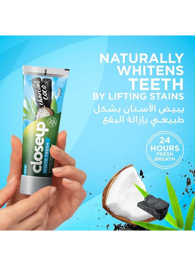 كلوز أب معجون أسنان كلين فريش بالفحم وجوز الهند 75 مل - Image 5