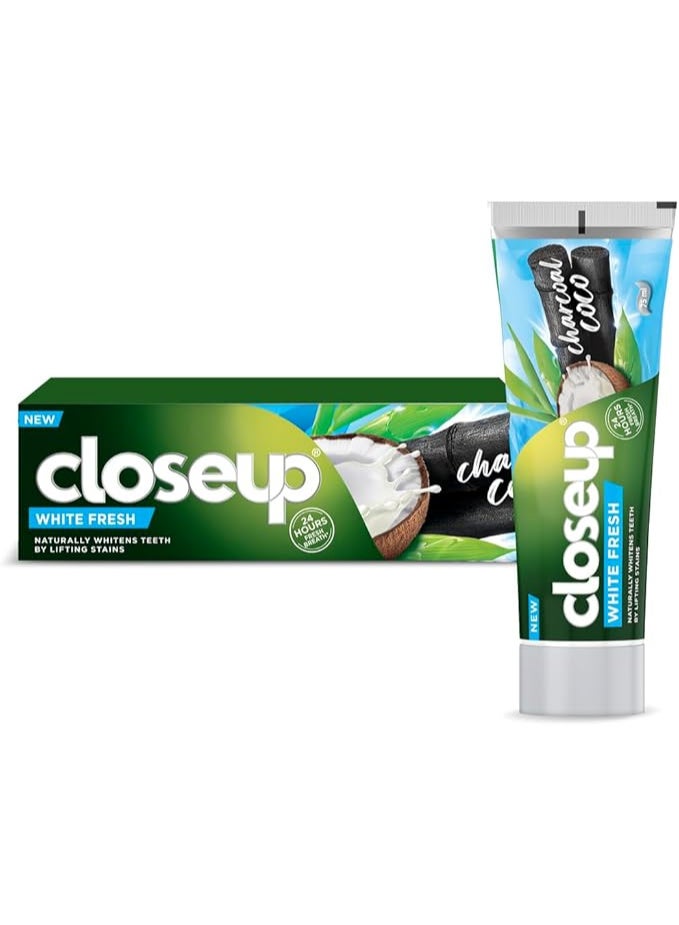 كلوز أب معجون أسنان كلين فريش بالفحم وجوز الهند 75 مل - Image 1