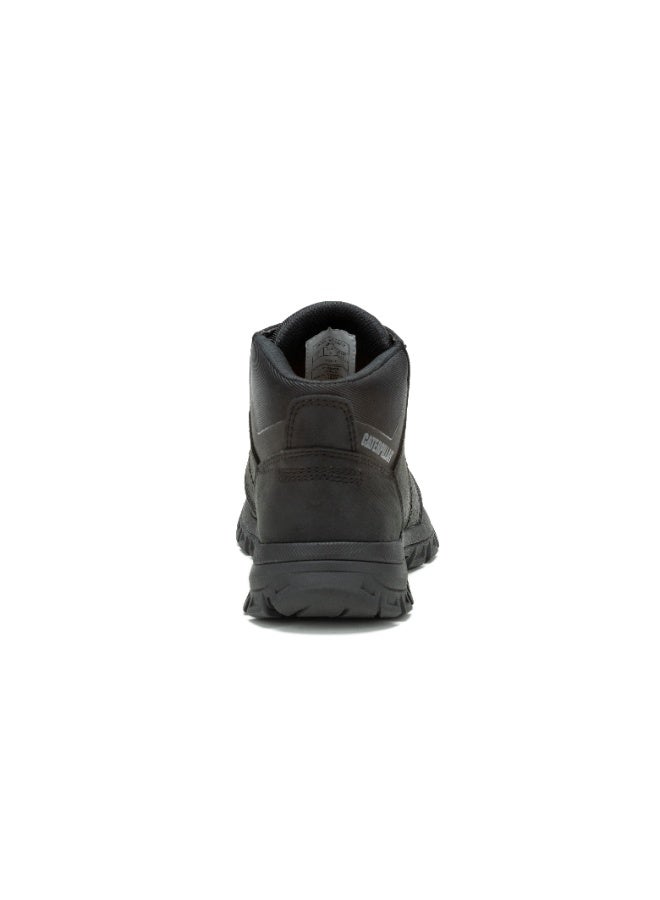 CATERPILLAR CAT Men’s Threshold Chukka Boots – Full‑Grain Leather, EVA Comfort Midsole, Slip‑Resistant Durable Rubber Outsole – Black - Image 4