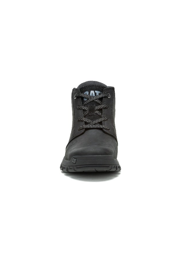 CATERPILLAR CAT Men’s Threshold Chukka Boots – Full‑Grain Leather, EVA Comfort Midsole, Slip‑Resistant Durable Rubber Outsole – Black - Image 5