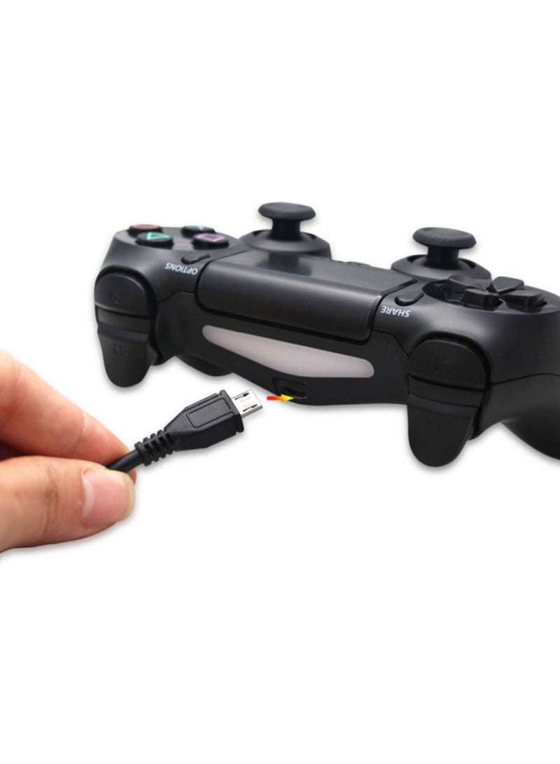 DOBE 2 in 1 Charging Data Cable Micro USB Line Charger Cord for PS4 Slim PS4 S PlayStation 4 Controller Host and Handle  - Image 4