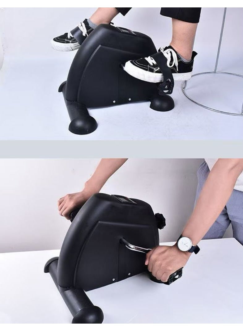Mini Exercise Bike,with Digital Monitor Portable Exercise Bike Pedals under Desk Mini Cycle Bike, for Legs And Arms Exercise - Image 5