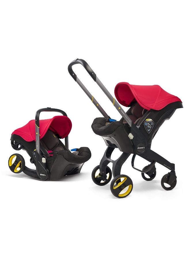 Doona Baby Car Seat And Travel Stroller Flame -Red  - Image 1