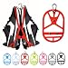SPLANDIN Shoe Holster For Backpack with Clip Hanger Footwear Holder with a Carabiner for Sneakers Cleats Bowling Soccer Basket Football For Travel Outdoors Sports Space Saving Red XL - Image 2