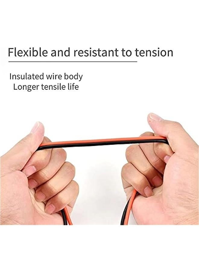 Multimeter Extended Test Leads,4mm Banana Plug Connectors Meter Leads Wires for Multi Meter Testing Cables（3.3ft）… - Image 4