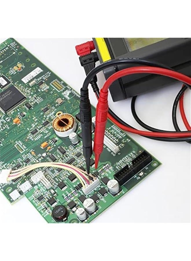 Multimeter Extended Test Leads,4mm Banana Plug Connectors Meter Leads Wires for Multi Meter Testing Cables（3.3ft）… - Image 5