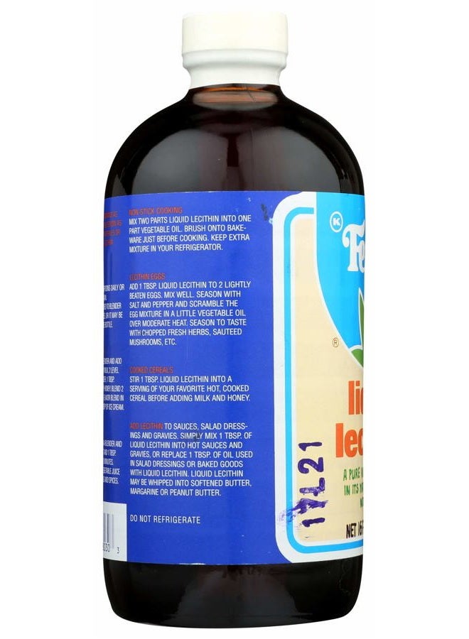 Fearn Natural Foods Liquid Lecithin, 16 Ounce - Image 5