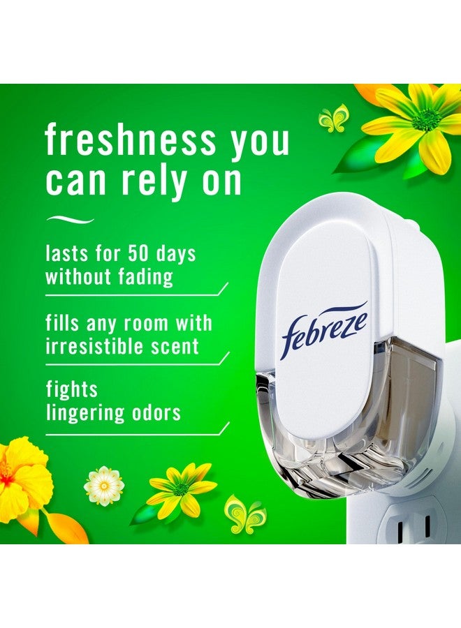 febreze معطر هواء فيبريز لمكافحة الروائح، داوني أبريل فريش، غين أوريجينال، لينين و سكاي، (3) .87 أونصة سائلة زيوت تعبئة - Image 2