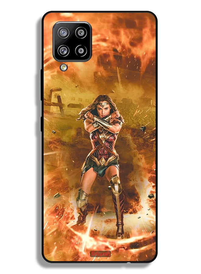 Tolwak Samsung Galaxy A42 5G Protective Case Cover Wonder Women - Image 1