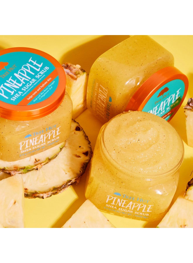 Tree Hut Tree Hut Pineapple Shea Sugar Exfoliating & Hydrating Body Scrub, 18 oz - Image 2