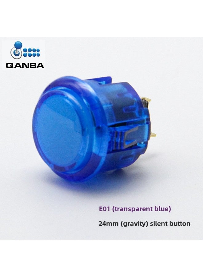 Qanba Gravity Ks Rapid Silent Street Fighter Arcade Button 30/24mm Mechanical Axis Quick Fire Digital Computer Game Joystick-Product Color:E01   24mm  - Image 1