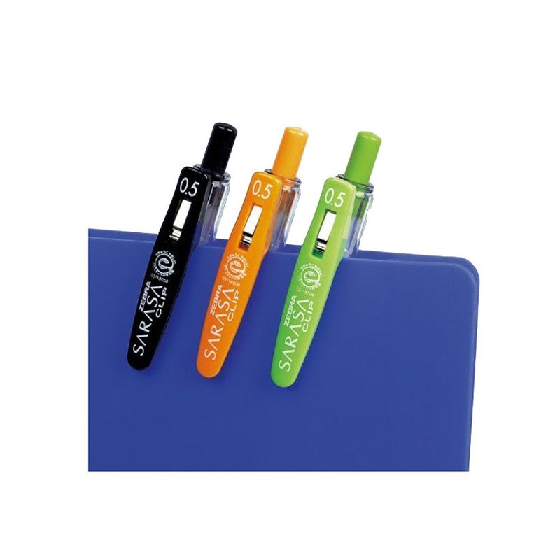 Zebra Pen Zebra Sarasa Push Clip Gel Ink Pen - 0.5 mm - 10 Color Set - Image 2