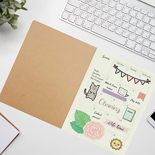 zmybcpack 12 Pack Large Dot Grid Notebook Journals Bulk, 8.5" x 11" Dotted Journals Notebook for Travelers, College Students, Office-Subject Notebooks 60 Dotted Pages/30 Sheets - Image 4