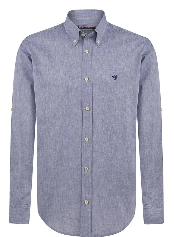 FELIX HARDY Linen Blended Shirt for Men