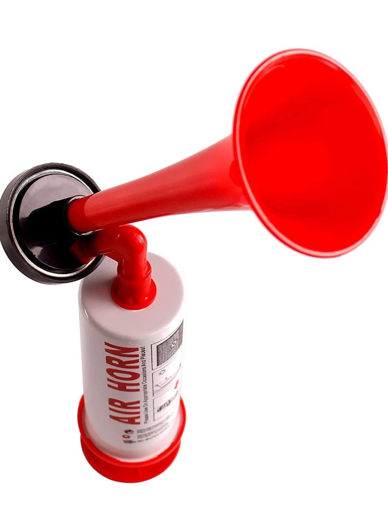 Festive Gallery Handheld Reusable Air Horn, Aluminum Air Pump Horn for Marine Safety, graduation Sporting Events, Birthdays, Parties, and Celebrations  - Image 3