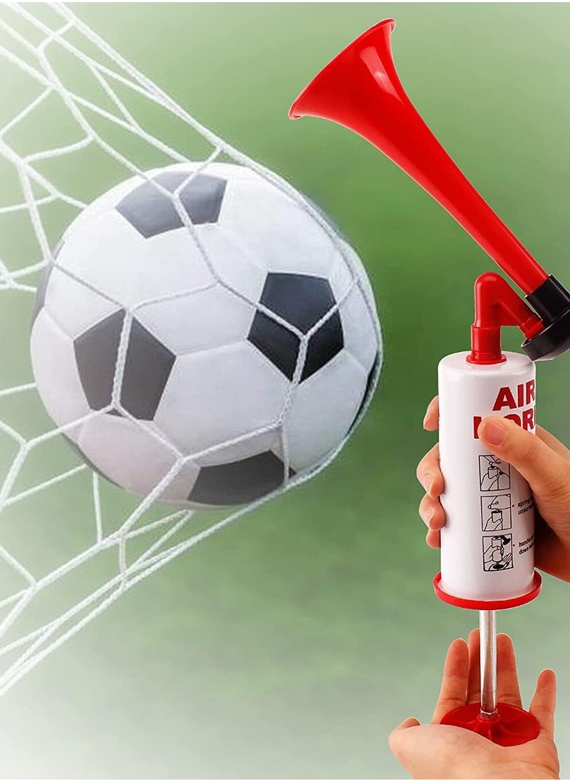 Festive Gallery Handheld Reusable Air Horn, Aluminum Air Pump Horn for Marine Safety, graduation Sporting Events, Birthdays, Parties, and Celebrations  - Image 4