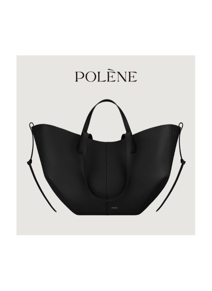 NIBEMINENT - Polene Wings Bag Poling Entote Bag Womens Niche Large Capacity Bag Commuter Shoulder Bag All-match Handbag - Image 1