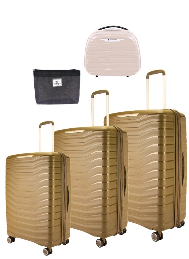 pierre cardin Unbreakable Luggage Set of 4  - Image 1