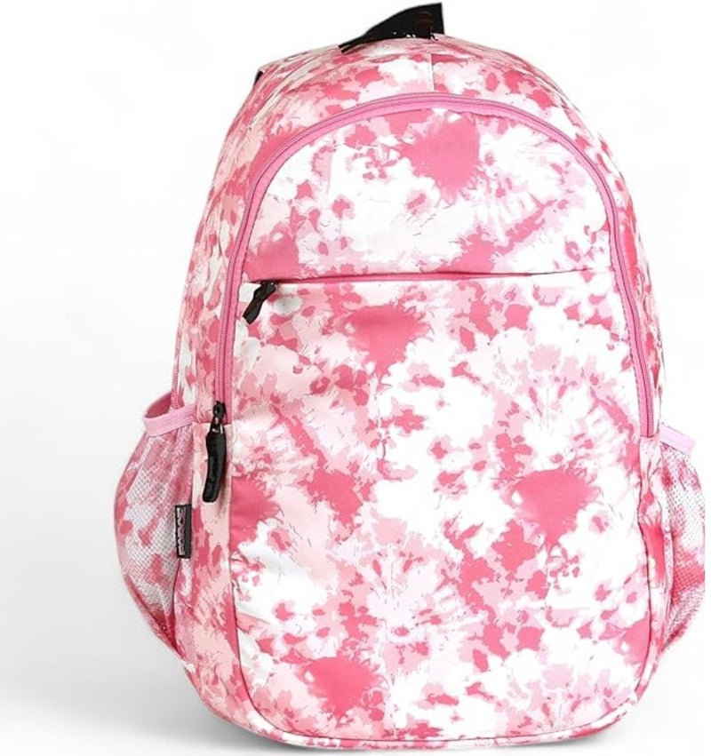 Force Backpack Unisex -pink splash pattern - new edition - FNE-006 - Image 2