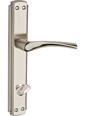 Nobel Polaris Wc Nickel Satin Door Handle 