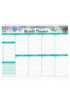 Muyixin Weekly Desk Planner and To Do List Notepad-19X25.4cm  - Image 1