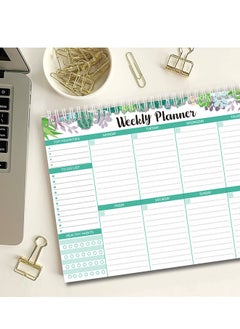 Muyixin Weekly Desk Planner and To Do List Notepad-19X25.4cm  - Image 3