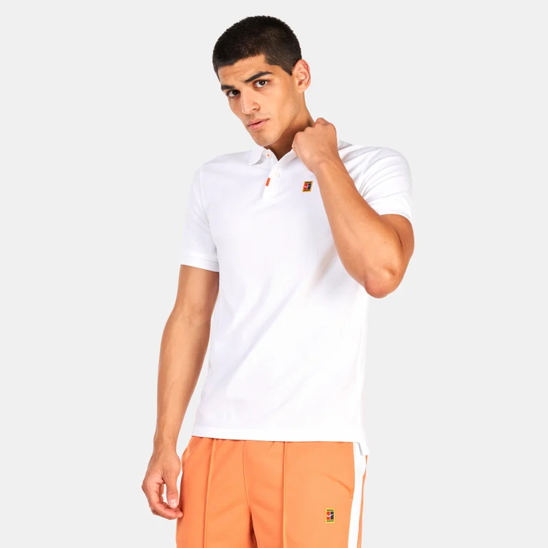 Nike White Men's Polo Hertiage Shirt for Men | Best Price UAE