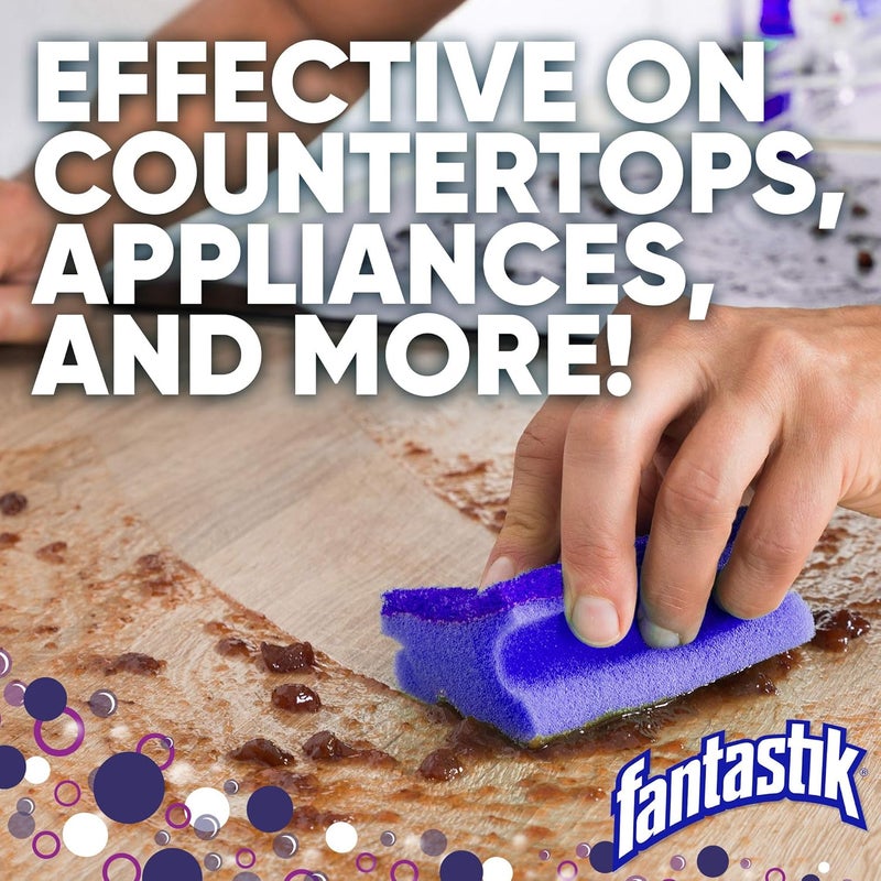 Fantastik All-Purpose Cleaner with Bleach, 32 Fl Oz - Tough Stain Remover for Kitchen and Bathroom - Image 3