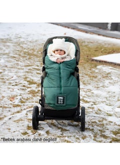 Owli Stroller Overalls Pine Green 6-36 Months  - Image 1
