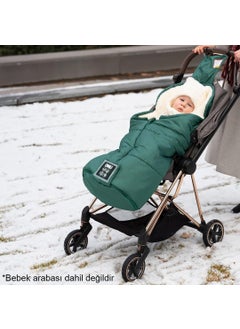 Owli Stroller Overalls Pine Green 6-36 Months  - Image 3