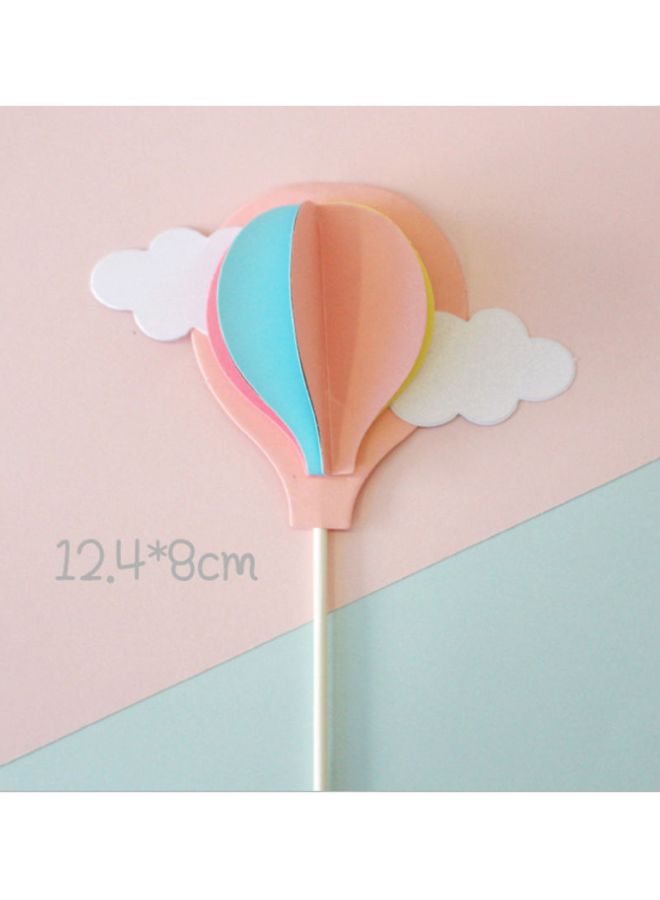 Beauenty Balloon Shaped Cake Topper 12x8cm - Image 2