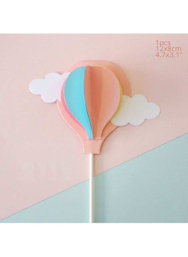 Beauenty Balloon Shaped Cake Topper 12x8cm - Image 3