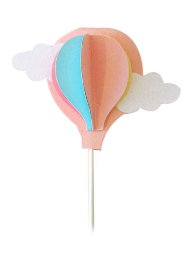 Beauenty Balloon Shaped Cake Topper 12x8cm - Image 1