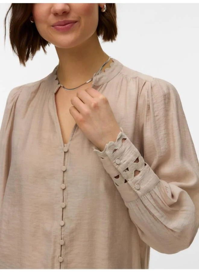 VERO MODA  Vmirina Long Sleeve  Shirt for Women | Best Price UAE