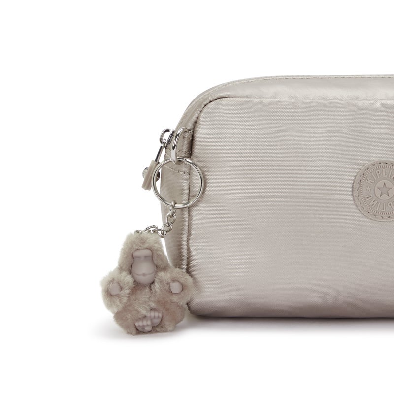 kipling Gleam Metallic Glow Medium Pouch - Image 5